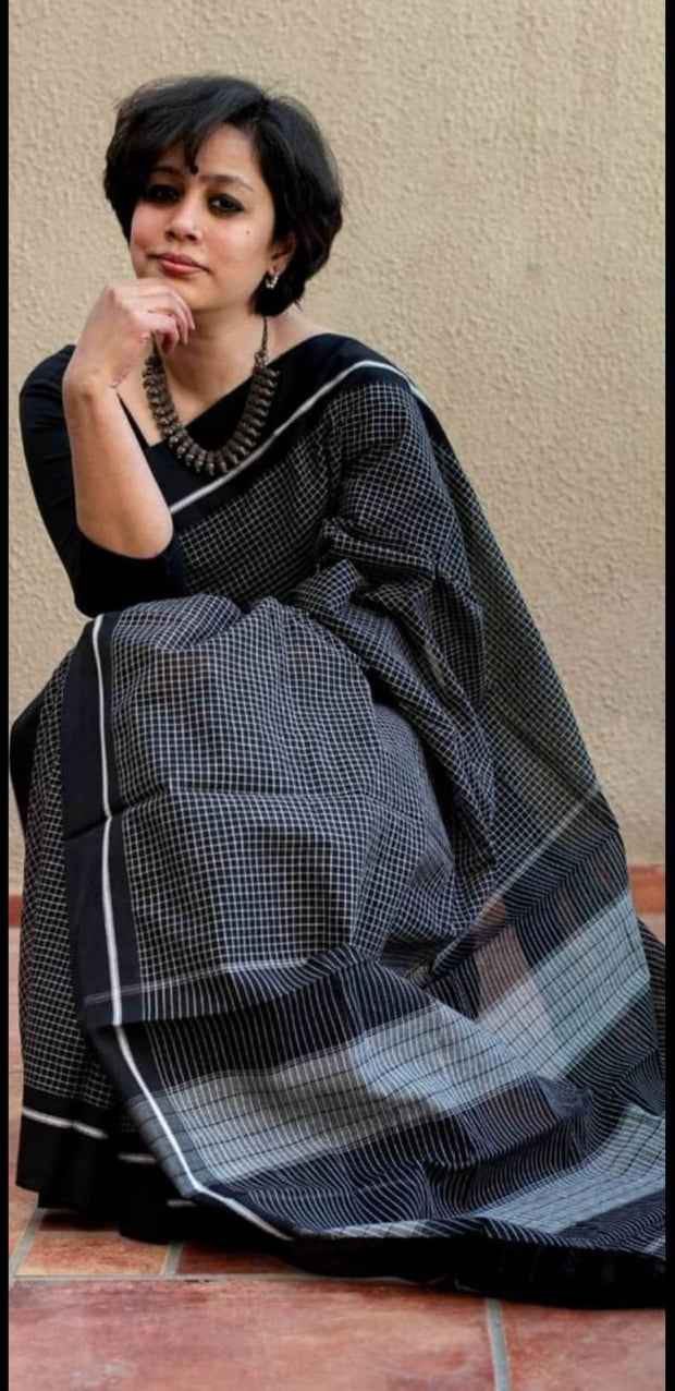 SAR51 - Handloom cotton Saree
