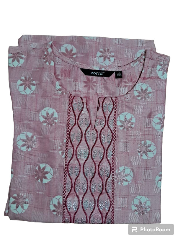 SKUR4 - Side slit kurti