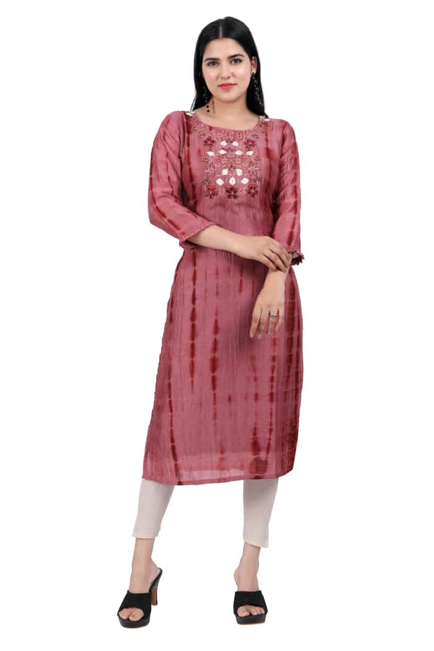 SKUR1 - Die and tie kurti