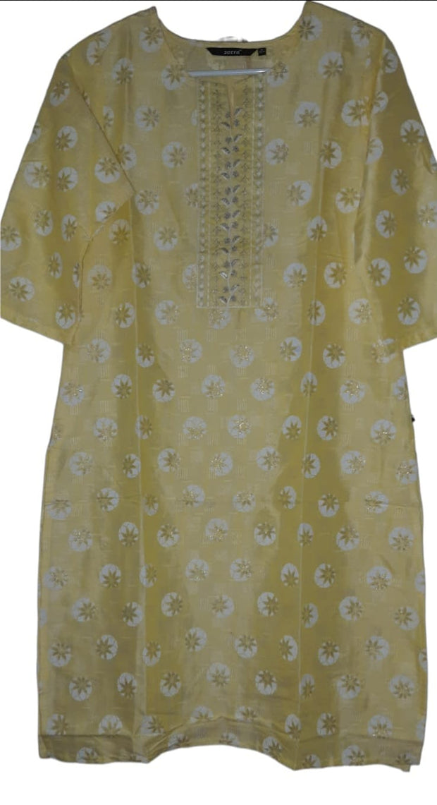 SKUR4 - Side slit kurti