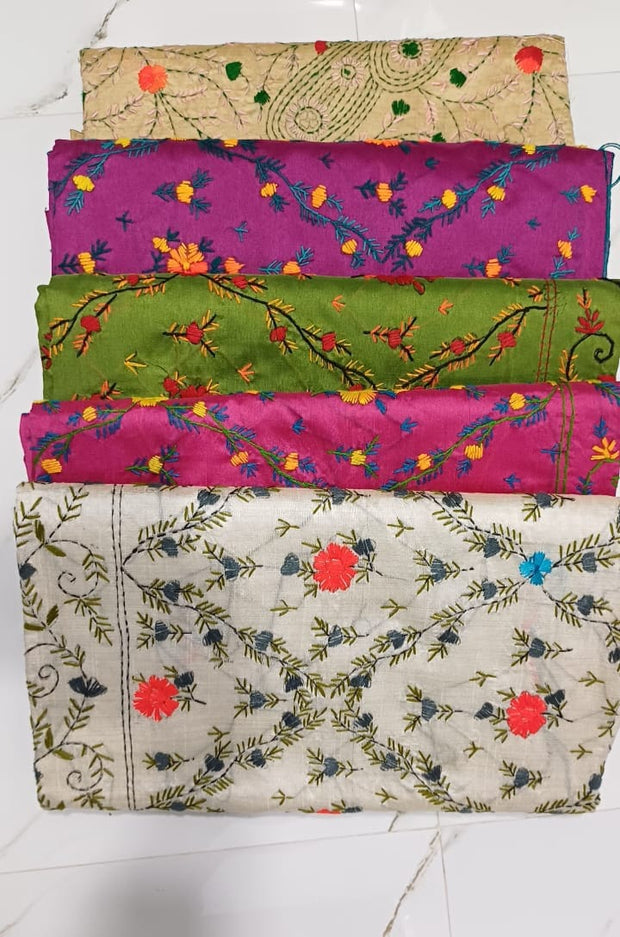 SAR38-Hand Embroidery Saree