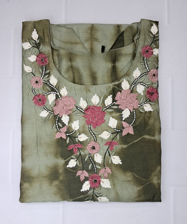 SKUR1 - Die and tie kurti