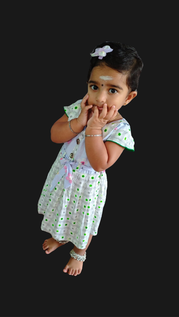DKIDFL7 - Girl Kids frock